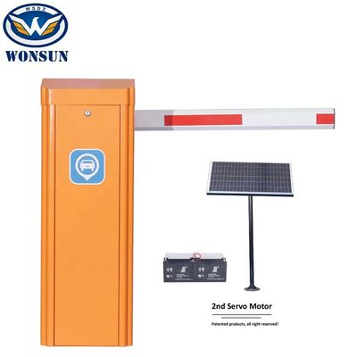 Nice Speed ​​Adjustable CE Servo Motor 24V DC Automatic Barrier Gate LED Arm Barrier Gate System Factory Price