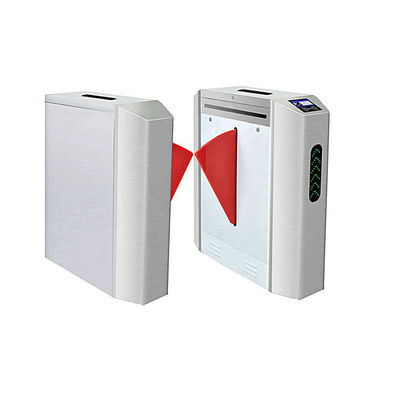 High Quality Infrared High Quality Waist-Length Turnstile Barrier Security Soft Optical Flap Turnstile for Subway