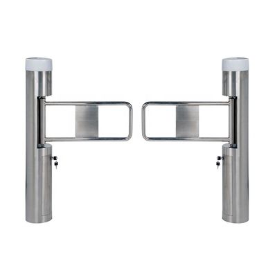 Indoor/Outdoor Automatic Swing Type Gate Access Control High Speed ​​Swing Gate Barrier With LED Light