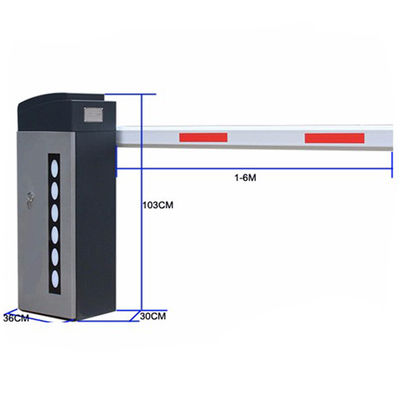 Aluminum Alloy Heavy Duty Remote Control Automatic Parking Barrier 220V/110V Gate